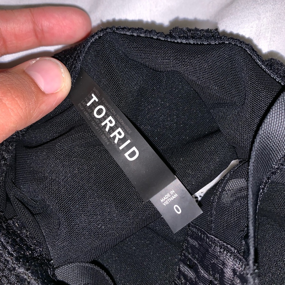 Torrid one piece bathing suit